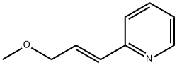 Pyridine, 2-(3-methoxy-1-propenyl)-, (E)- (9CI) Structure