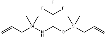 N,O-bis(allyldimethylsilyl)-2,2,2-trifluoroacetamide 结构式