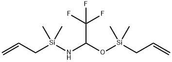 N,O-bis(allyldimethylsilyl)-2,2,2-trifluoroacetamide Structure