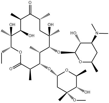 Erythromycin Struktur