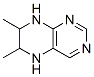 5,6,7,8-tetrahydro-6,7-dimethylpteridine,114-27-2,结构式