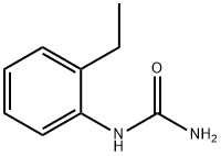 1-(2-エチルフェニル)尿素 化学構造式