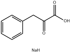 Sodium phenylpyruvate Struktur
