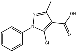 5-CHLORO-3-METHYL-1-PHENYL-1H-PYRAZOLE-4-CARBOXYLIC ACID