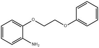 2-(2-苯氧基乙氧基)苯胺 结构式