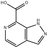 1H-pyrazolo[3,4-c]pyridine-7-carboxylic acid Struktur