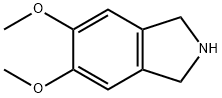 5,6-DIMETHOXYISOINDOLINE 化学構造式