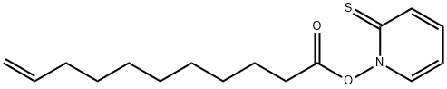 N-(10-Undecenoyloxy)pyridine-2-thione Struktur