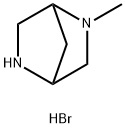 (1S,4S)-2-METHYL-2,5-DIAZABICYCLO(2.2.1)HEPTANE 2HBR Structure