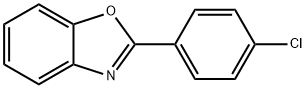 2-(4-CHLORO-PHENYL)-BENZOOXAZOLE Struktur