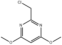 2-Chloromethyl-4,6-dimethoxypyrimidine Struktur