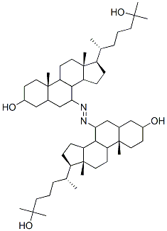 7,7'-azocholestane-25-diol,114115-27-4,结构式