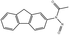 N-nitroso-N(2)-fluorenylacetamide Structure