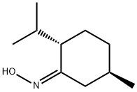 Cyclohexanone, 5-methyl-2-(1-methylethyl)-, oxime, [2S-(1Z,2alpha,5ba)]- (9CI) Structure