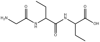 Butanoic  acid,  2-[[2-[(aminoacetyl)amino]-1-oxobutyl]amino]-  (9CI) Structure