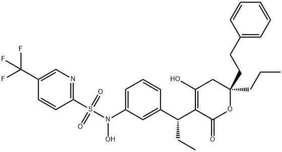 N-Hydroxy Tipranavir Struktur