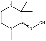 Piperazinone,  1,3,3-trimethyl-,  oxime  (9CI) 结构式