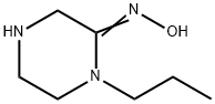Piperazinone, 1-propyl-, oxime (9CI) 结构式