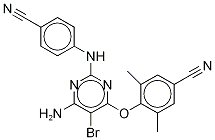 Etravirine-d6 Struktur