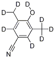 3,5-DiMethyl-4-hydroxybenzonitrile-d8 Struktur