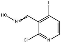 2-CHLORO-4-IODONICOTINALDEHYDE OXIME, 1142191-71-6, 结构式