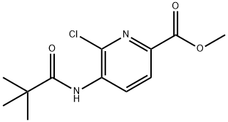 메틸6-클로로-5-피발아미도피콜리네이트