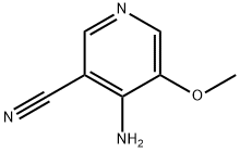 4-氨基-5-甲氧基氰吡啶, 1142192-15-1, 结构式