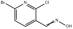 6-Bromo-2-chloronicotinaldehyde oxime Struktur