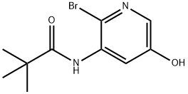 N-(2-Bromo-5-hydroxypyridin-3-yl)pivalamide Structure