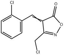 (4E)-4-(2-chlorobenzylidene)-3-(chloromethyl)isoxazol-5(4H)-one,1142198-91-1,结构式