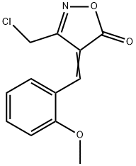 (4E)-3-(chloromethyl)-4-(2-methoxybenzylidene)isoxazol-5(4H)-one|MFCD12027792