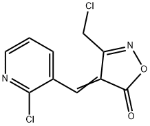 (4E)-3-(chloromethyl)-4-[(2-chloropyridin-3-yl)methylene]isoxazol-5(4H)-one,1142199-87-8,结构式