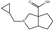 2-(cyclopropylmethyl)hexahydrocyclopenta[c]pyrrole-3a(1H)-carboxylic acid(SALTDATA: FREE)|MFCD12028195