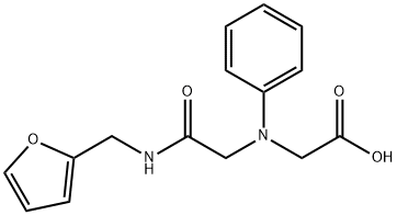 [{2-[(2-furylmethyl)amino]-2-oxoethyl}(phenyl)amino]acetic acid|MFCD12027614