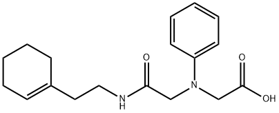 [{2-[(2-cyclohex-1-en-1-ylethyl)amino]-2-oxoethyl}(phenyl)amino]acetic acid price.