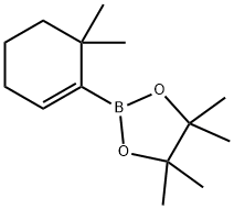 2-(6,6-DiMethyl-1-cyclohexen-1-yl)-4,4,5,5-tetraMethyl-1,3,2-dioxaborolane,1142225-97-5,结构式