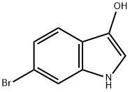 6-溴-3-羟基吲哚 结构式