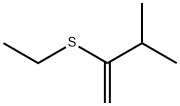 2-ethylsulfanyl-3-methyl-but-1-ene Structure