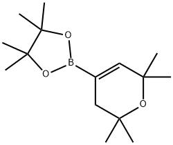 (2,2,6,6-tetramethyl-3,6-dihydro-2H-pyran-4-yl)boronic acid, pinacol ester Struktur