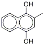 2-Methyl-1,4-naphthalenediol-d8, 1142409-65-1, 结构式