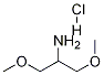 1,3-二甲氧基-2-丙胺盐酸盐,114261-15-3,结构式