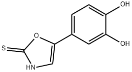 2(3H)-Oxazolethione, 5-(3,4-dihydroxyphenyl)- (9CI),114272-13-8,结构式