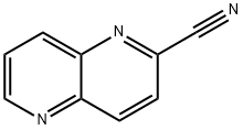 1,5-naphthyridine-2-carbonitrile Struktur