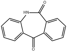 5H-DIBENZO(B,E)AZEPINE-6,11-DIONE Struktur