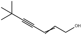 1-HYDROXY-6,6-DIMETHYL-2-HEPTENE-4-YNE 化学構造式