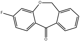 3-氟二苯并[B,E]氧杂卓-11(6H)-酮, 114312-48-0, 结构式