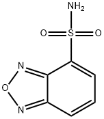 2,1,3-苯并噁二唑-4-磺酰胺 结构式