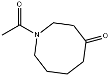 4(1H)-Azocinone, 1-acetylhexahydro- (9CI) Struktur