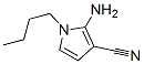 1H-Pyrrole-3-carbonitrile,  2-amino-1-butyl-,114344-37-5,结构式
