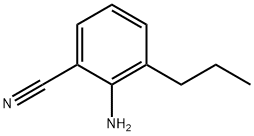 Benzonitrile,  2-amino-3-propyl- 结构式